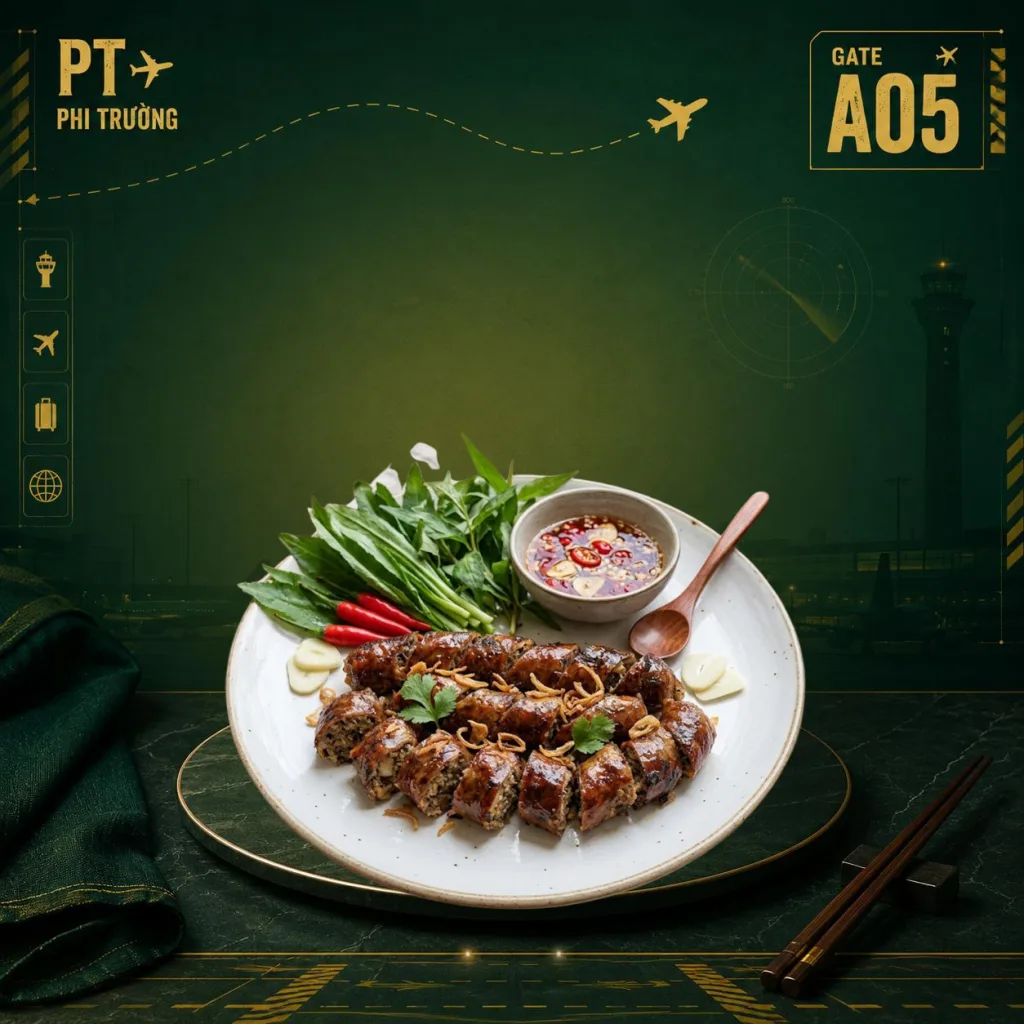 Dồi sụn nướng
