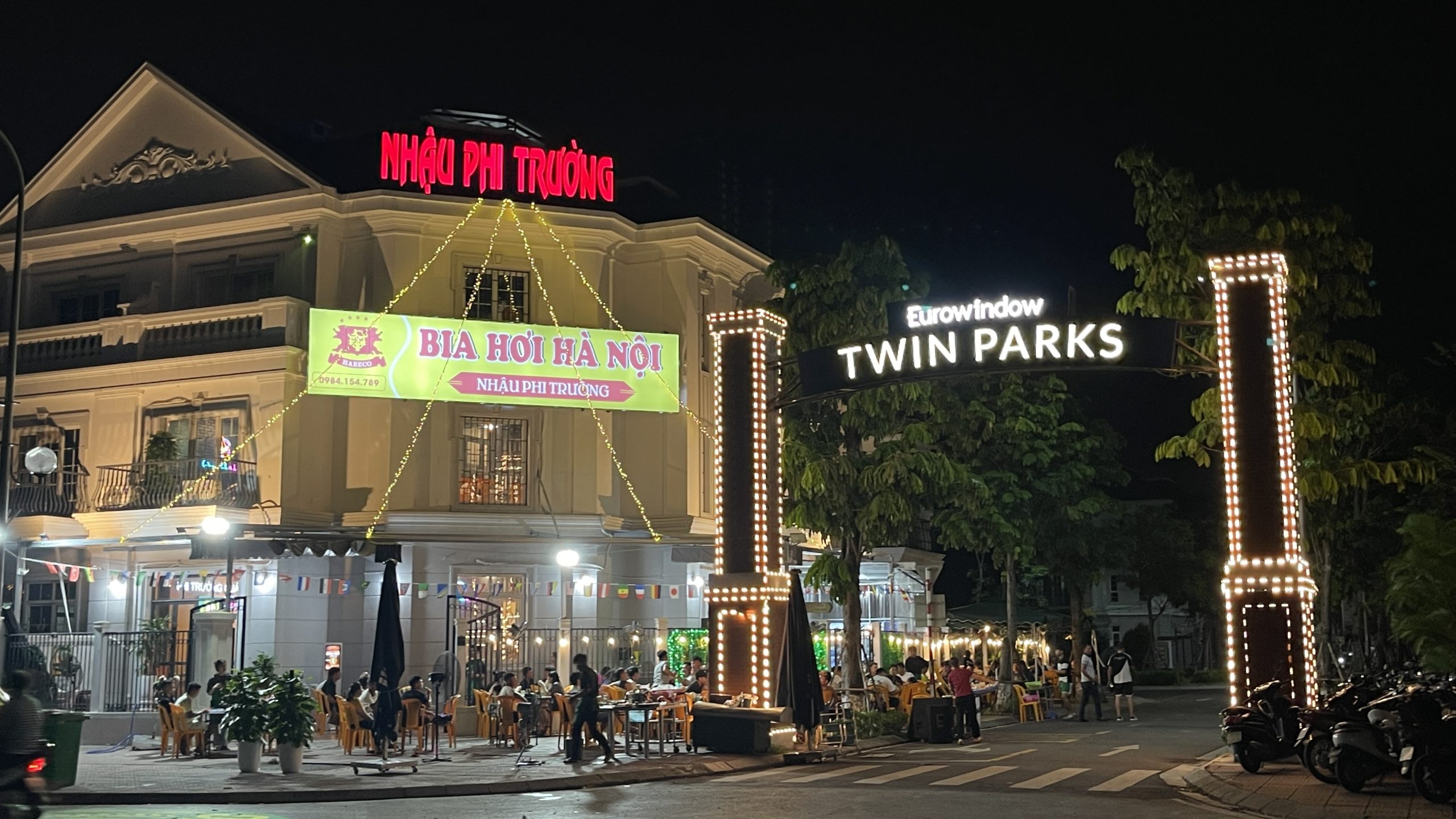 Quán Nhậu Eurowindow Twin Parks Mở Cửa Muộn Tới 0h – Gia Lâm